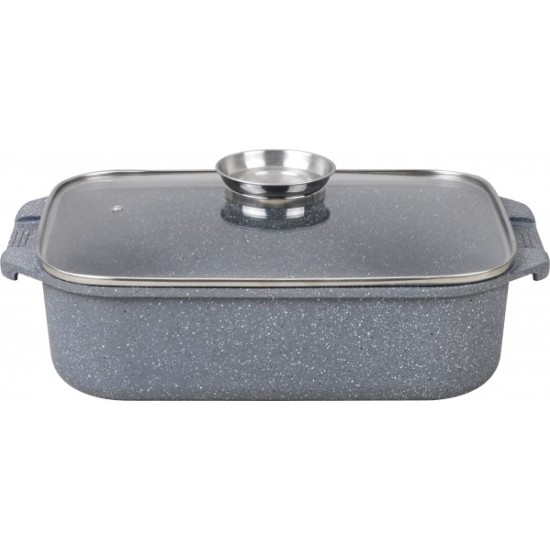 Γάστρα Granite με καπάκι Max-Home 34εκ.