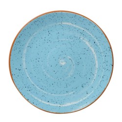 Πιάτο ρηχό premium porcelain Aegean Blue σετ 6 τεμαχίων 27εκ.