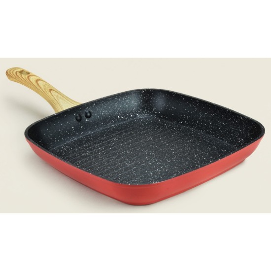 Γκριλιέρα αντικολλητική Granite Keystone 28Χ28