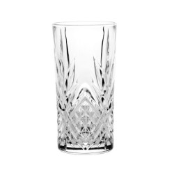 Ποτήρια σωλήνα σκαλιστά Royal 380ml σετ 6 τεμαχίων