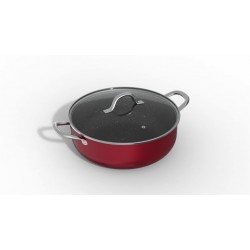 Κατσαρόλα ρηχή(εστίας-φούρνου)Electra Granite Keystone (7lt)30εκ.