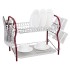Πιατοθήκη μεταλλική Premium Red Max-Home